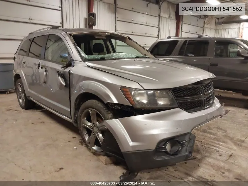 2017 Dodge Journey Crossroad Plus Awd VIN: 3C4PDDGG0HT541562 Lot: 40423733