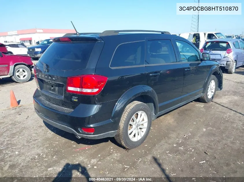 3C4PDCBG8HT510870 2017 Dodge Journey Sxt