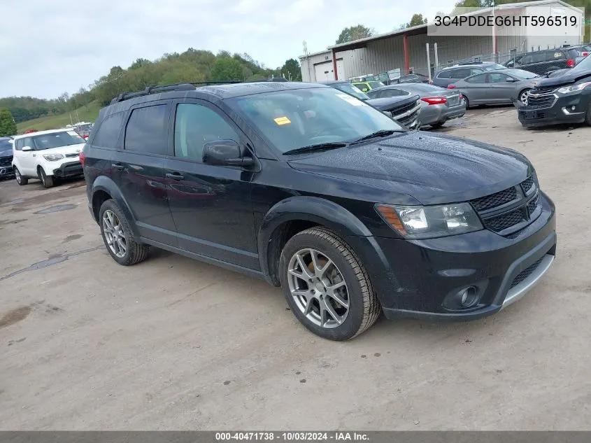 3C4PDDEG6HT596519 2017 Dodge Journey Gt Awd