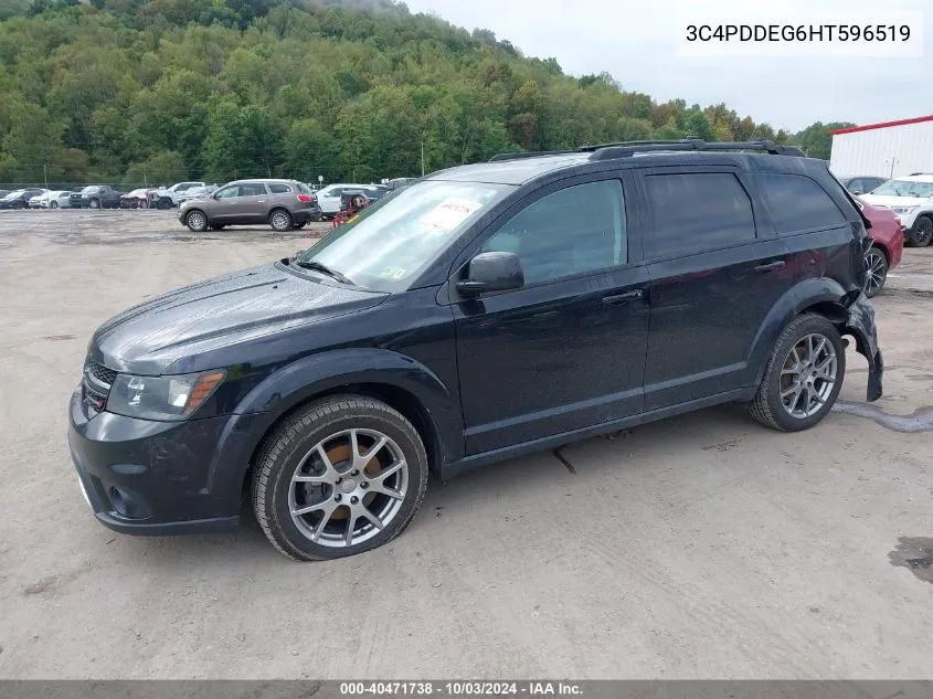 3C4PDDEG6HT596519 2017 Dodge Journey Gt Awd