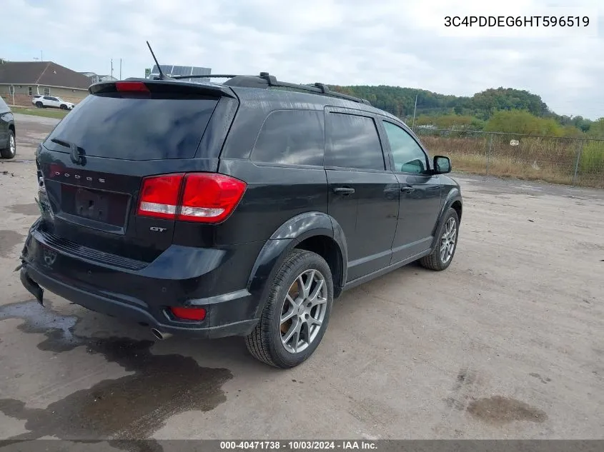 2017 Dodge Journey Gt Awd VIN: 3C4PDDEG6HT596519 Lot: 40471738