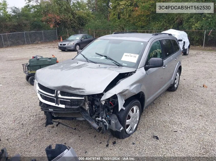 3C4PDCAB5HT562530 2017 Dodge Journey Se