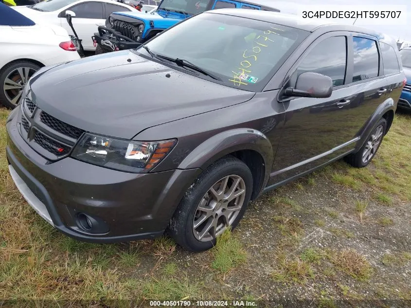 2017 Dodge Journey Gt VIN: 3C4PDDEG2HT595707 Lot: 40501790