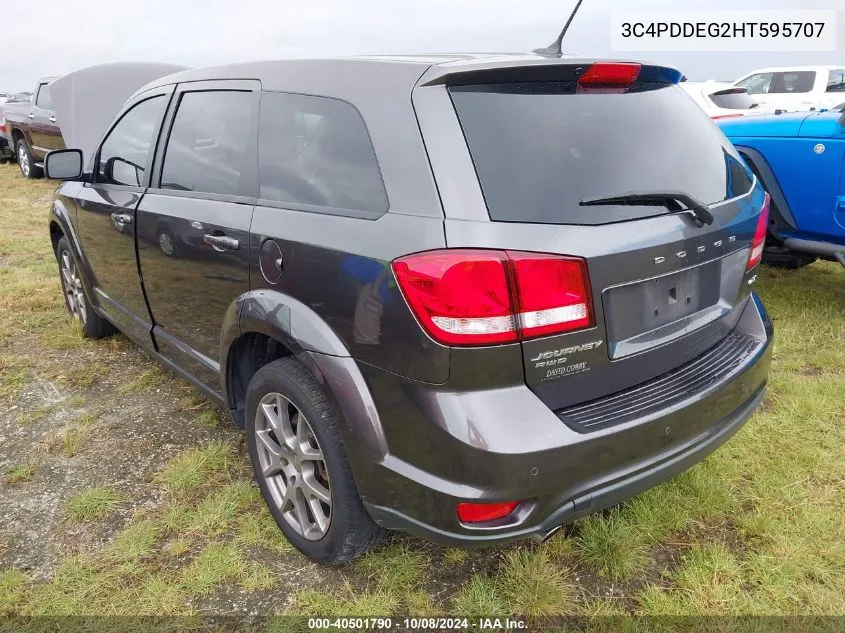 2017 Dodge Journey Gt VIN: 3C4PDDEG2HT595707 Lot: 40501790