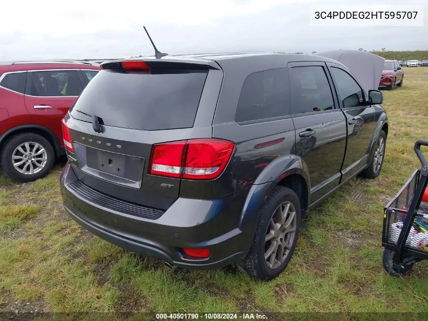 2017 Dodge Journey Gt VIN: 3C4PDDEG2HT595707 Lot: 40501790