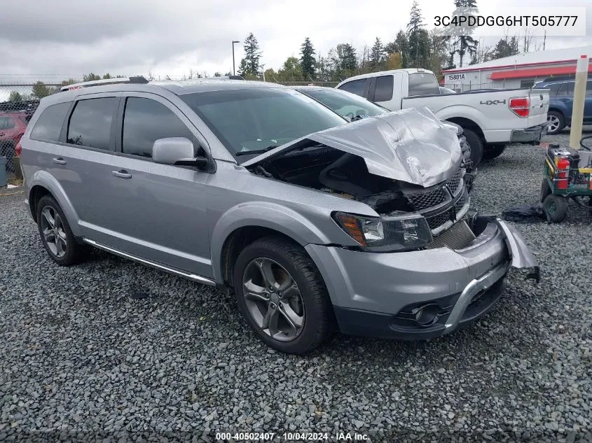 3C4PDDGG6HT505777 2017 Dodge Journey Crossroad Plus Awd