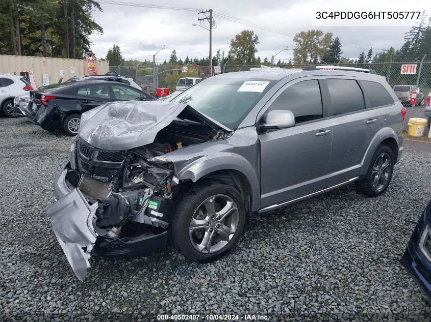 3C4PDDGG6HT505777 2017 Dodge Journey Crossroad Plus Awd