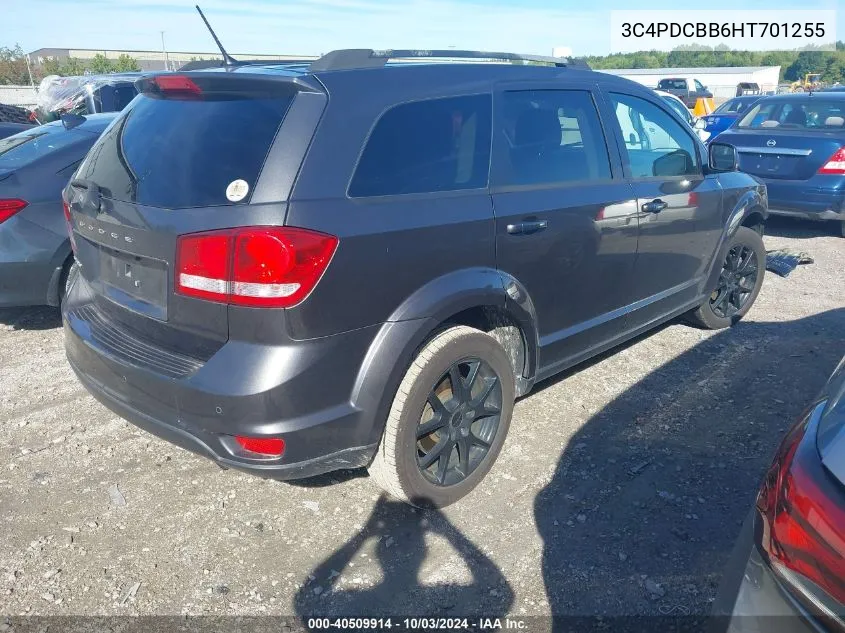 3C4PDCBB6HT701255 2017 Dodge Journey Sxt