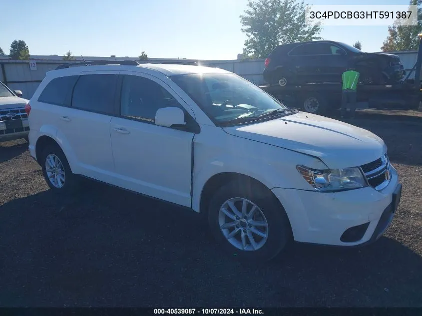 3C4PDCBG3HT591387 2017 Dodge Journey Sxt