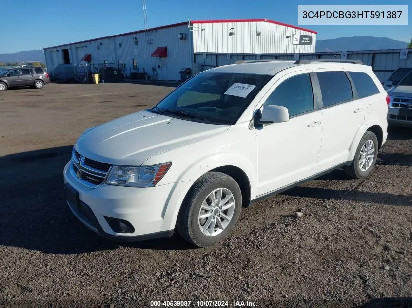 3C4PDCBG3HT591387 2017 Dodge Journey Sxt