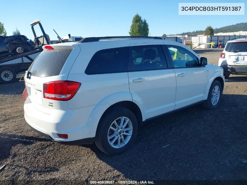 3C4PDCBG3HT591387 2017 Dodge Journey Sxt