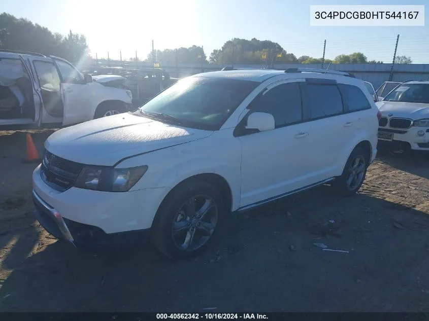 3C4PDCGB0HT544167 2017 Dodge Journey Crossroad Plus