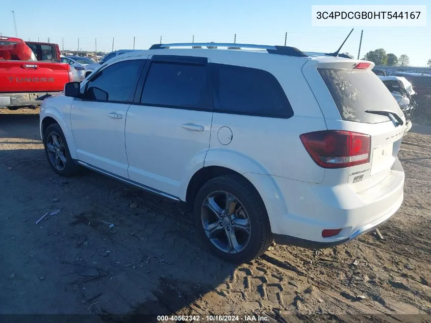 3C4PDCGB0HT544167 2017 Dodge Journey Crossroad Plus