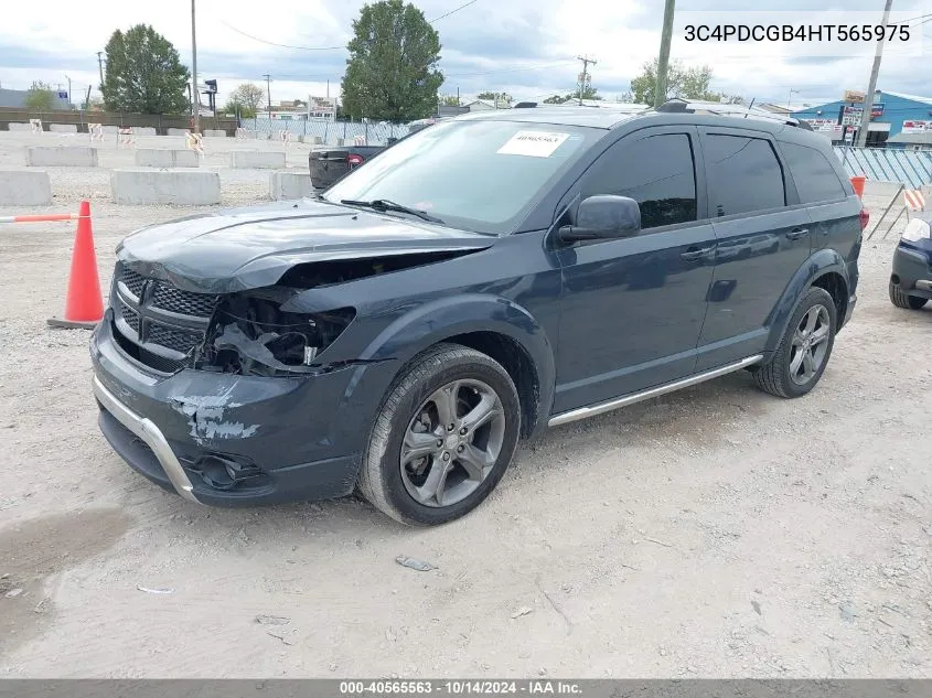 2017 Dodge Journey Crossroad Plus VIN: 3C4PDCGB4HT565975 Lot: 40565563