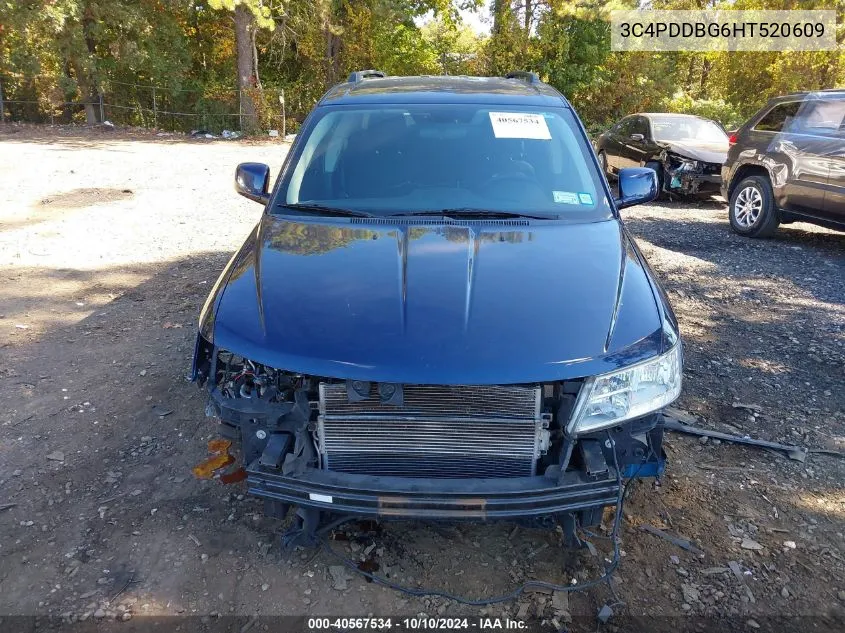 3C4PDDBG6HT520609 2017 Dodge Journey Sxt Awd