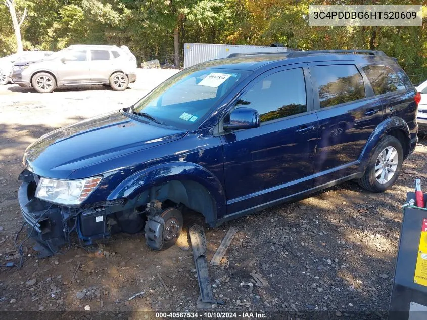 3C4PDDBG6HT520609 2017 Dodge Journey Sxt Awd