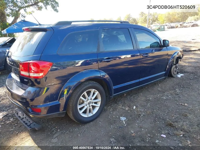 3C4PDDBG6HT520609 2017 Dodge Journey Sxt Awd