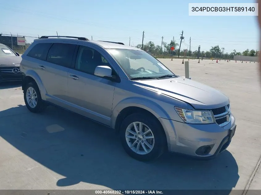 3C4PDCBG3HT589140 2017 Dodge Journey Sxt