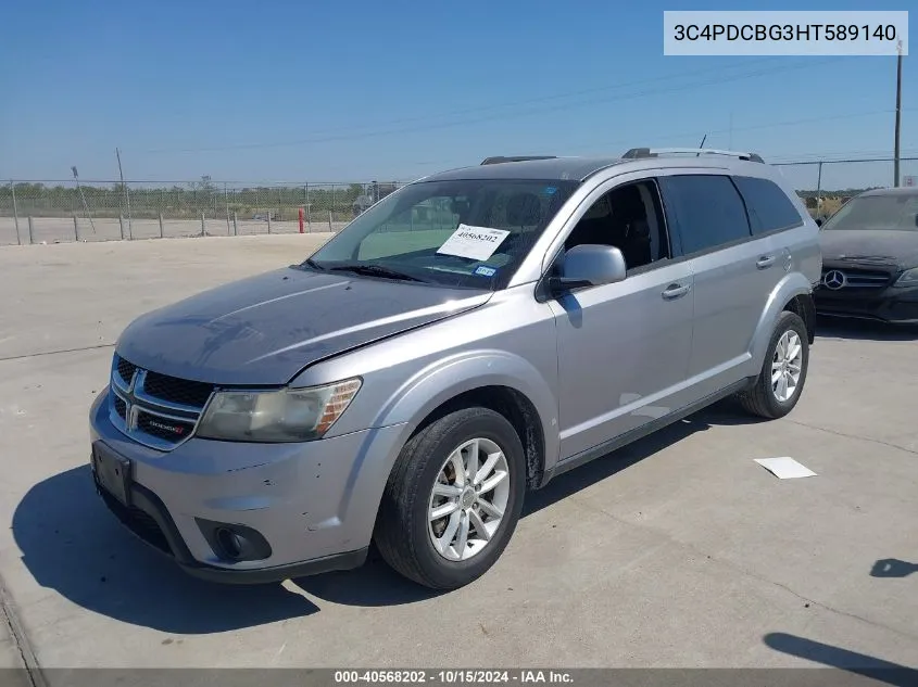 3C4PDCBG3HT589140 2017 Dodge Journey Sxt