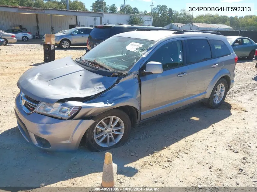 3C4PDDBG4HT592313 2017 Dodge Journey Sxt Awd