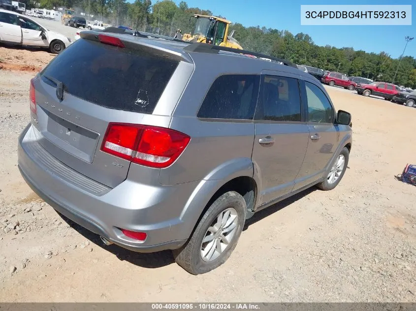 3C4PDDBG4HT592313 2017 Dodge Journey Sxt Awd