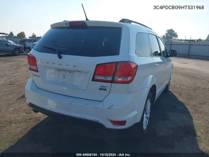 3C4PDCBG9HT531968 2017 Dodge Journey Sxt