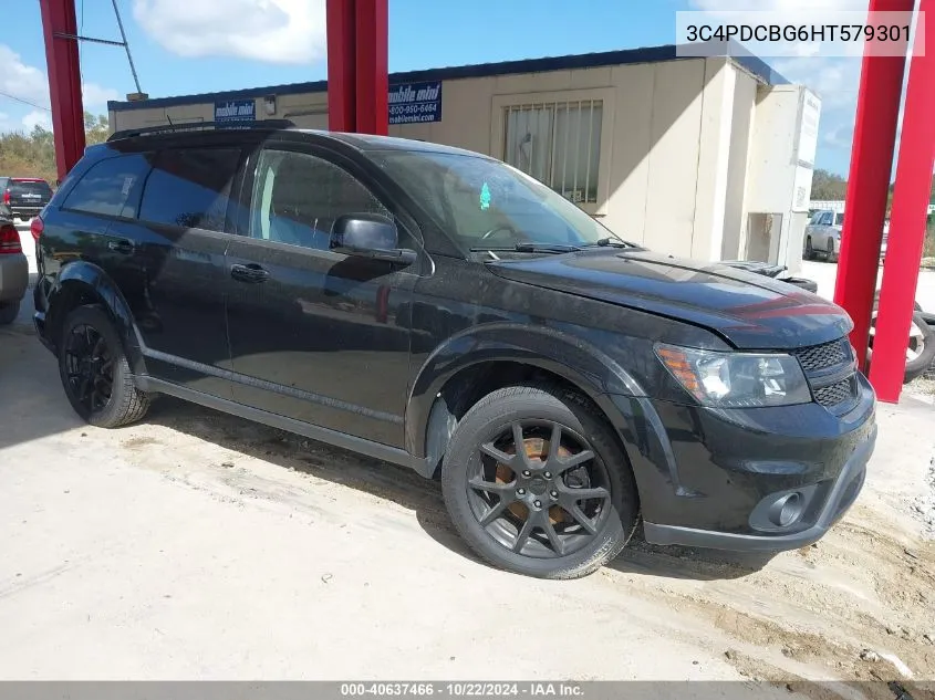 3C4PDCBG6HT579301 2017 Dodge Journey Sxt