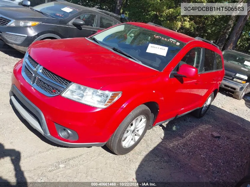 2017 Dodge Journey Sxt VIN: 3C4PDCBB1HT506583 Lot: 40661468