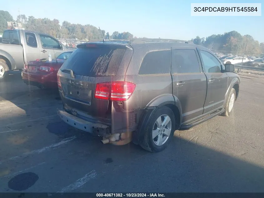 2017 Dodge Journey Se VIN: 3C4PDCAB9HT545584 Lot: 40671382