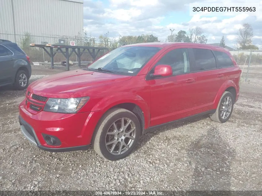 2017 Dodge Journey Gt Awd VIN: 3C4PDDEG7HT555963 Lot: 40679934