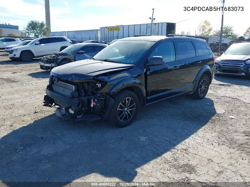 2017 Dodge Journey Se VIN: 3C4PDCAB5HT683073 Lot: 40680222