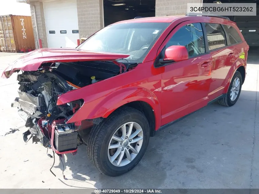 3C4PDCBG6HT523262 2017 Dodge Journey Sxt