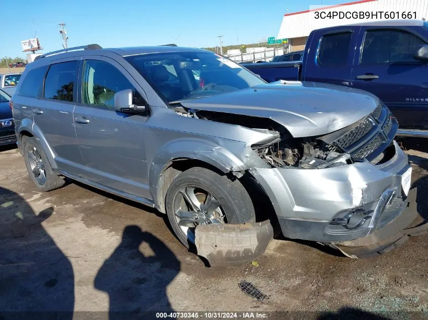 2017 Dodge Journey Crossroad Plus VIN: 3C4PDCGB9HT601661 Lot: 40730345