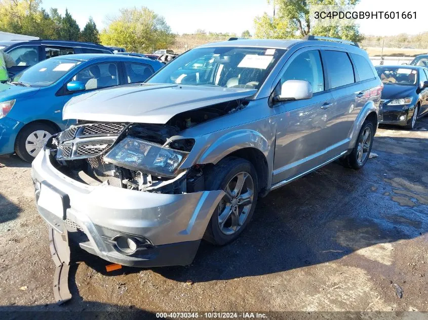 2017 Dodge Journey Crossroad Plus VIN: 3C4PDCGB9HT601661 Lot: 40730345