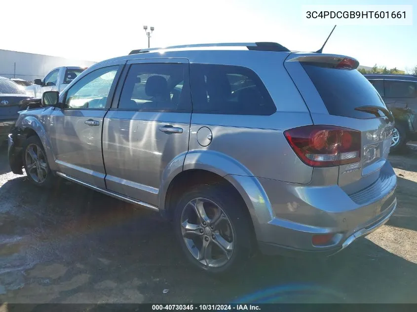 2017 Dodge Journey Crossroad Plus VIN: 3C4PDCGB9HT601661 Lot: 40730345