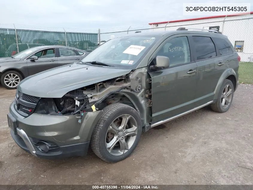 3C4PDCGB2HT545305 2017 Dodge Journey Crossroad Plus