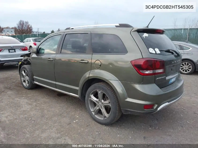 3C4PDCGB2HT545305 2017 Dodge Journey Crossroad Plus