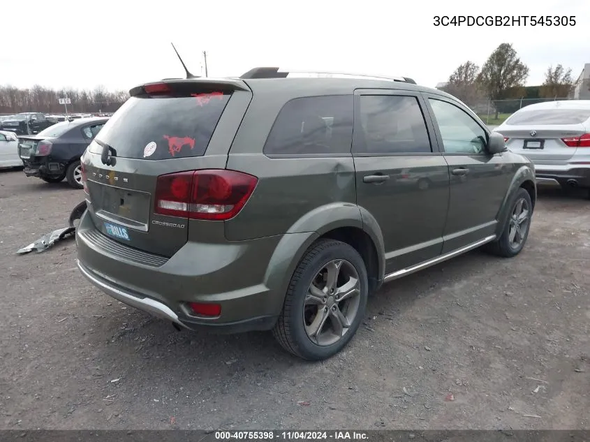 3C4PDCGB2HT545305 2017 Dodge Journey Crossroad Plus