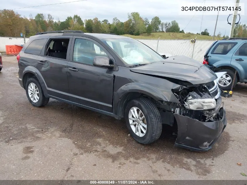 3C4PDDBG7HT574145 2017 Dodge Journey Sxt