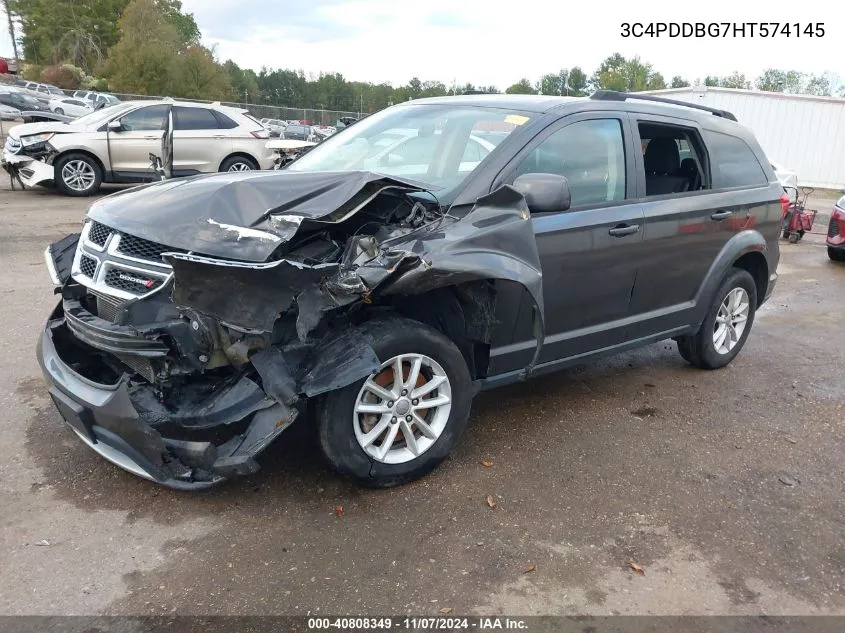 3C4PDDBG7HT574145 2017 Dodge Journey Sxt