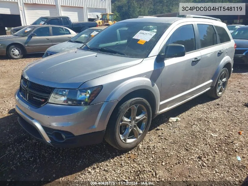 3C4PDCGG4HT548119 2017 Dodge Journey Crossroad Plus