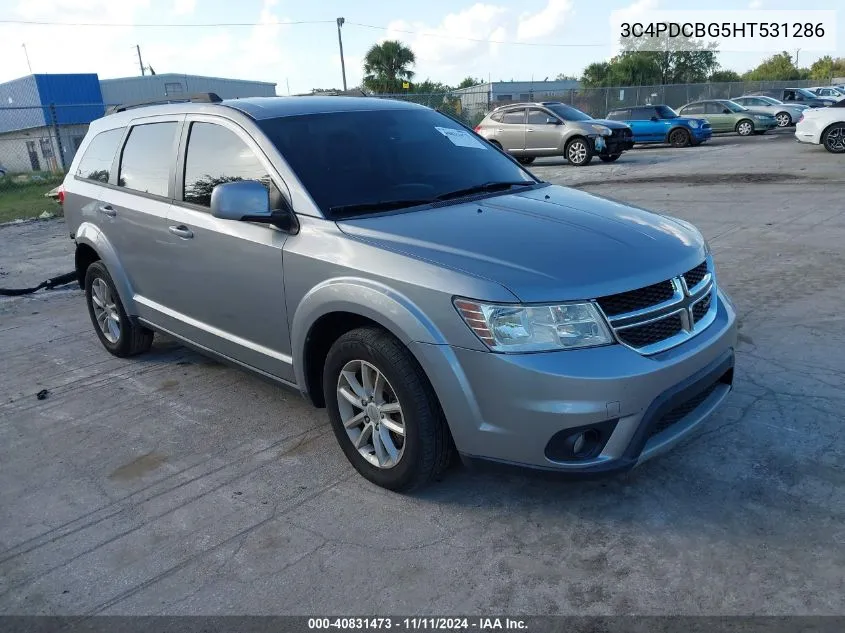 3C4PDCBG5HT531286 2017 Dodge Journey Sxt