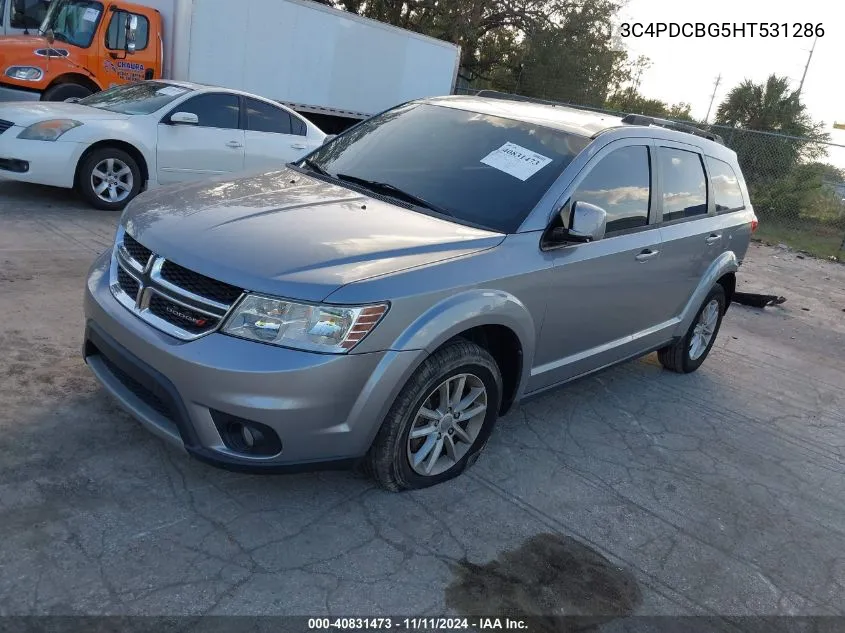 3C4PDCBG5HT531286 2017 Dodge Journey Sxt