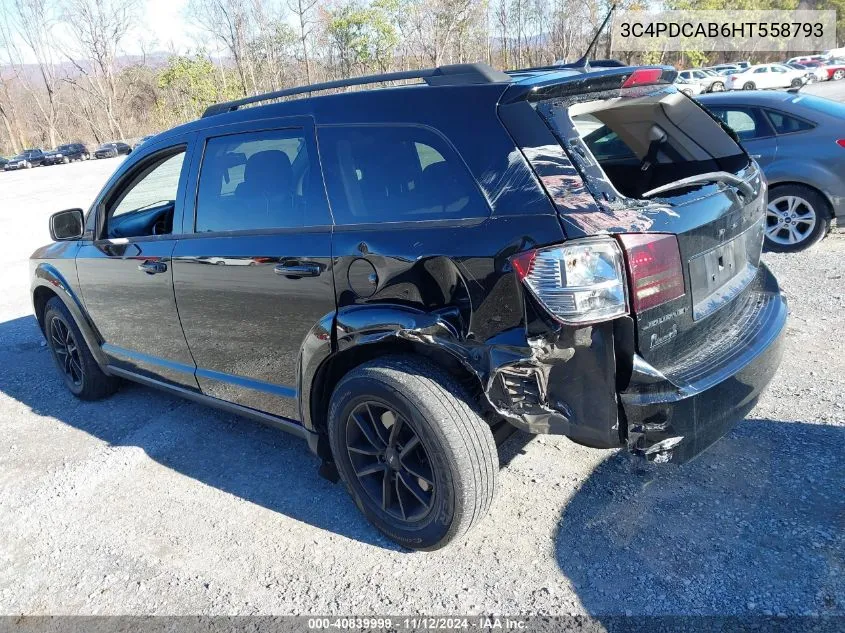 3C4PDCAB6HT558793 2017 Dodge Journey Se