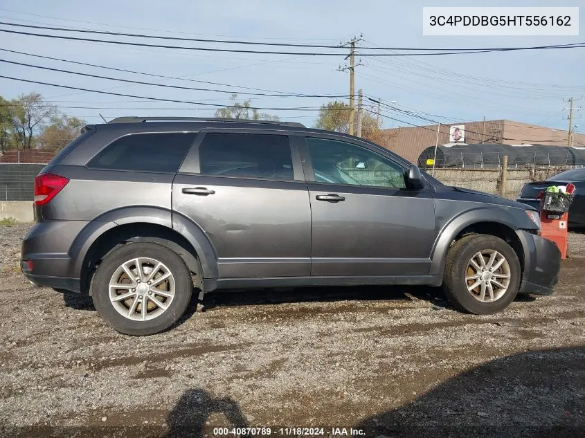 2017 Dodge Journey Sxt Awd VIN: 3C4PDDBG5HT556162 Lot: 40870789