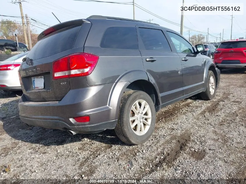 2017 Dodge Journey Sxt Awd VIN: 3C4PDDBG5HT556162 Lot: 40870789