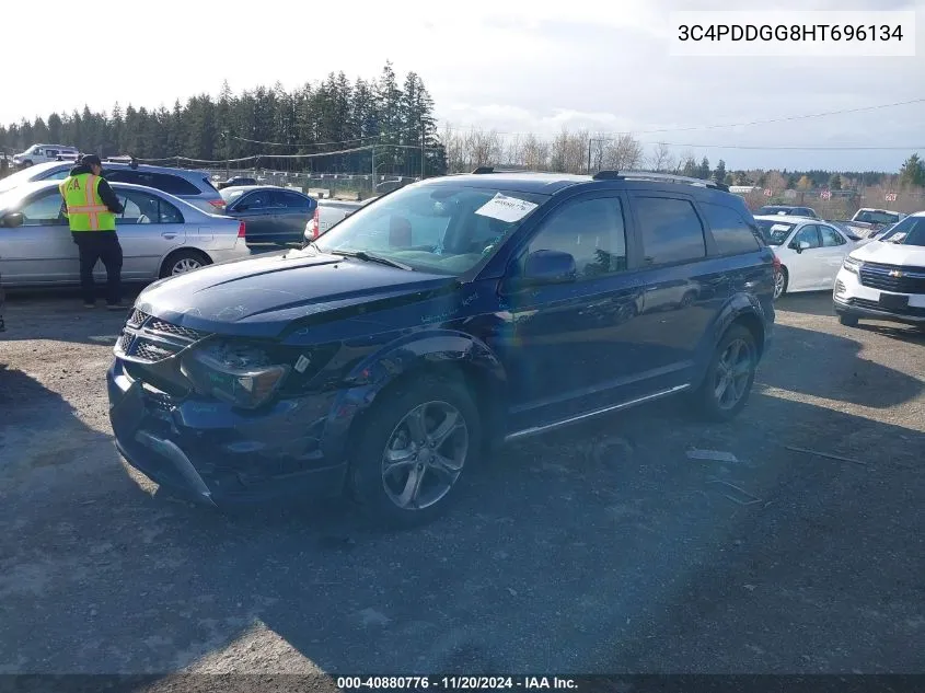 2017 Dodge Journey Crossroad Plus Awd VIN: 3C4PDDGG8HT696134 Lot: 40880776