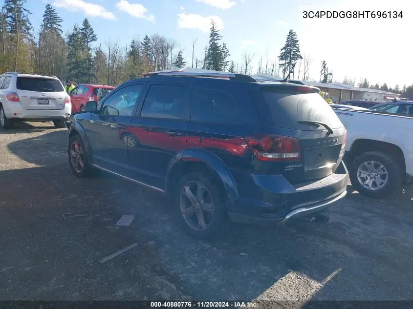 2017 Dodge Journey Crossroad Plus Awd VIN: 3C4PDDGG8HT696134 Lot: 40880776