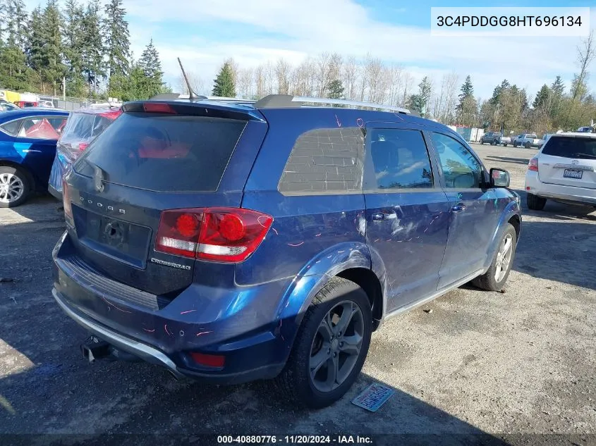 2017 Dodge Journey Crossroad Plus Awd VIN: 3C4PDDGG8HT696134 Lot: 40880776