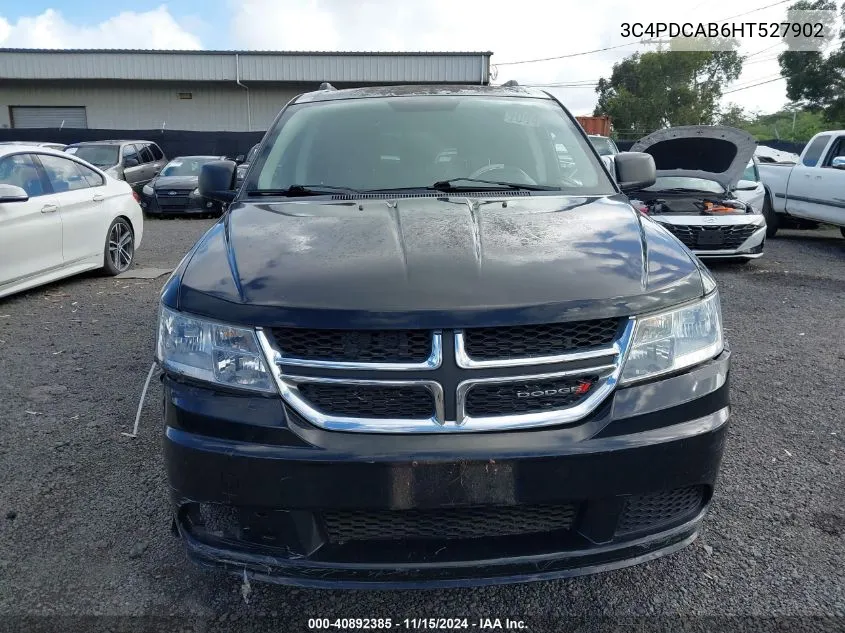 2017 Dodge Journey Se VIN: 3C4PDCAB6HT527902 Lot: 40892385